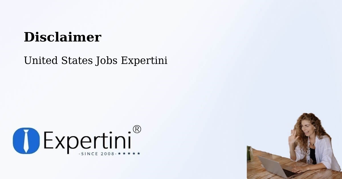Disclaimer – Milwaukee - United States Jobs Expertini