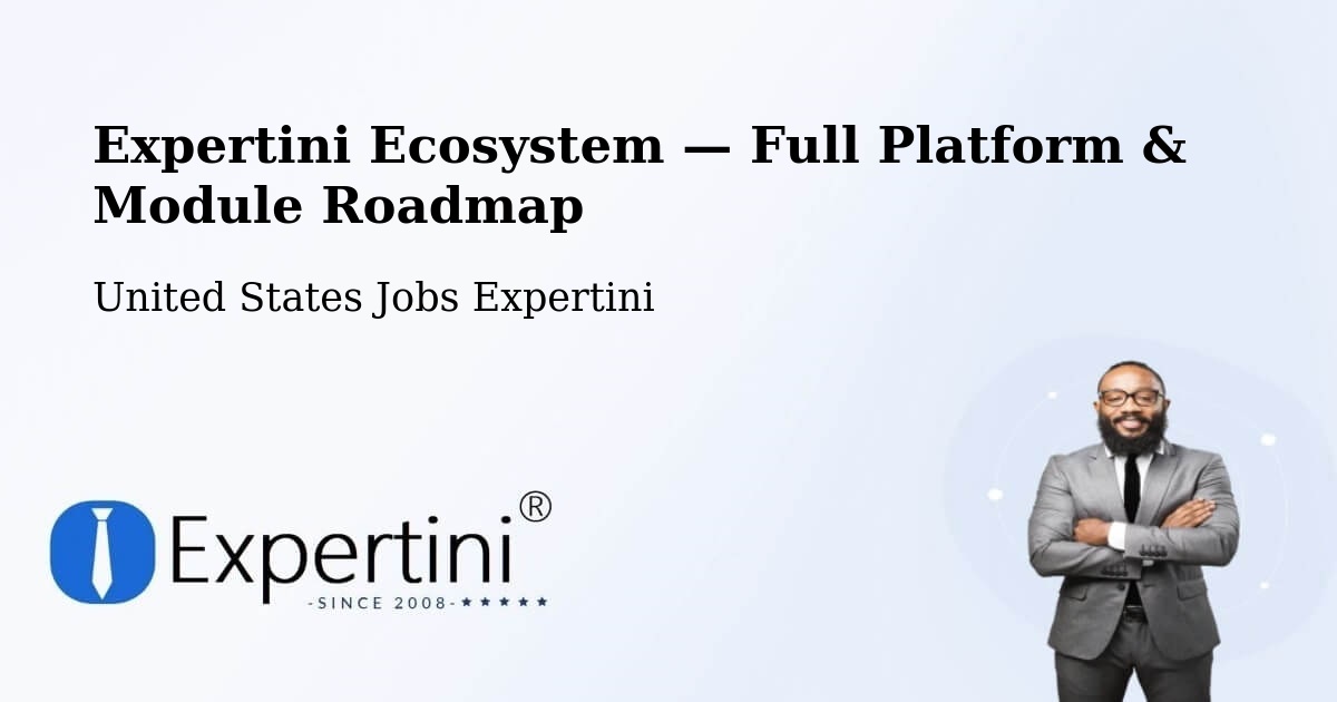 Expertini Ecosystem — Full Platform & Module Roadmap – Milwaukee