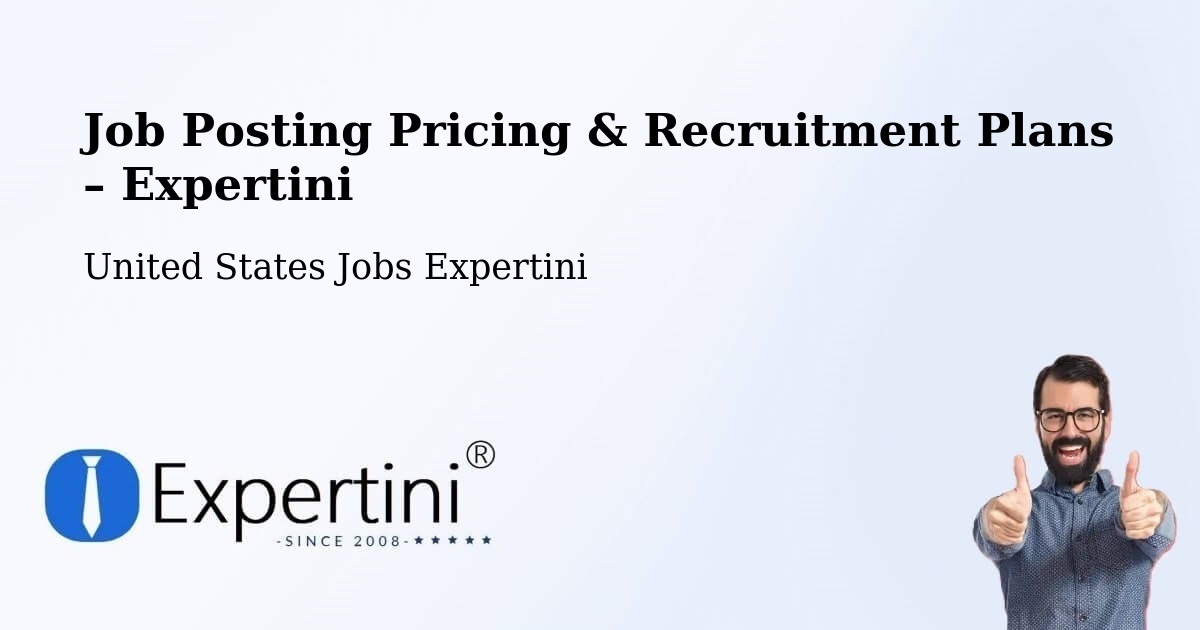 Job Posting Pricing & Recruitment Plans – Milwaukee - Milwaukee, United States Jobs Expertini